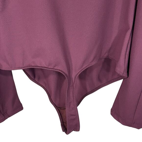 Free People Intimately Small Va Va Voop Bodysuit Puff Sleeve V-Neck Snap Thong - Picture 5 of 10